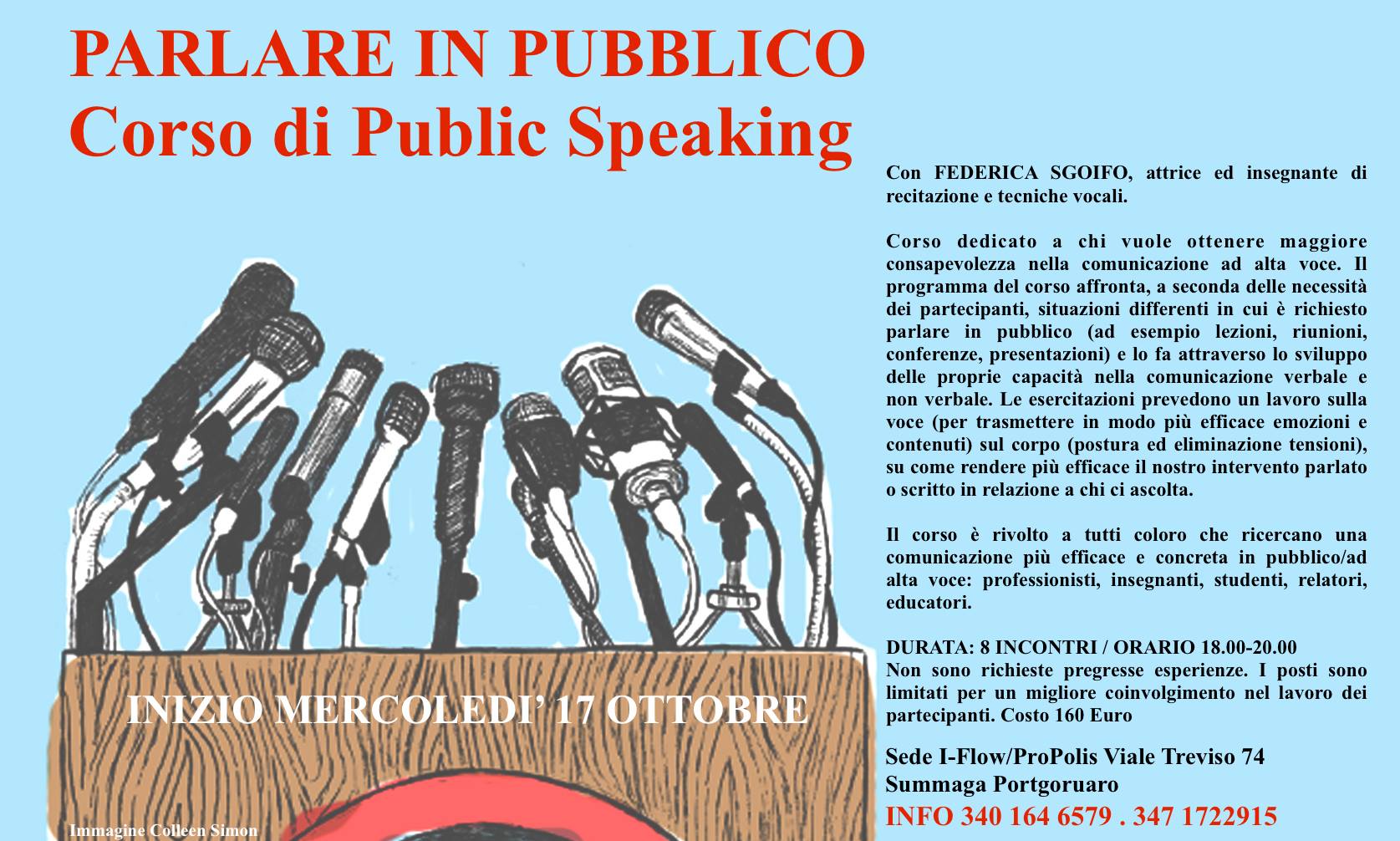 Parlare in pubblico - Corso base di public speaking